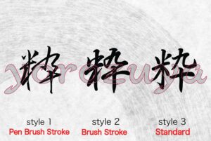 Japanese Kanji tattoo idea 'Cool, Stylish, Chic' 